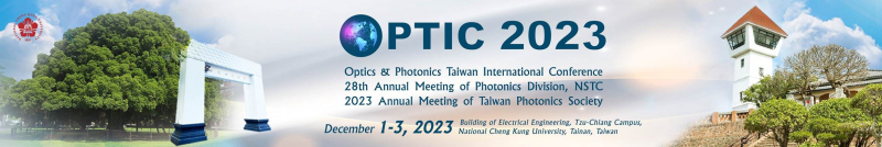  Optics & Photonics Taiwan International Conference 2023 